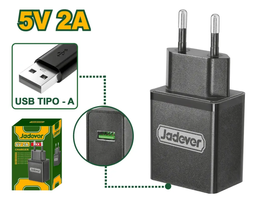 CARGADOR USB-A 5V 2A – JDFCT552