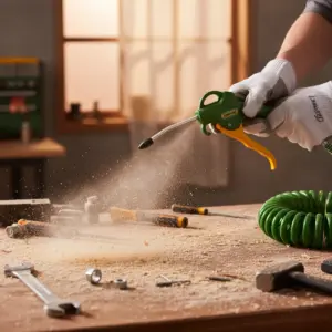 PISTOLA DE AIRE F: 4.5M X DIA 8MM + ACOPLE-T + MANGUERA 5M - JDGA6434