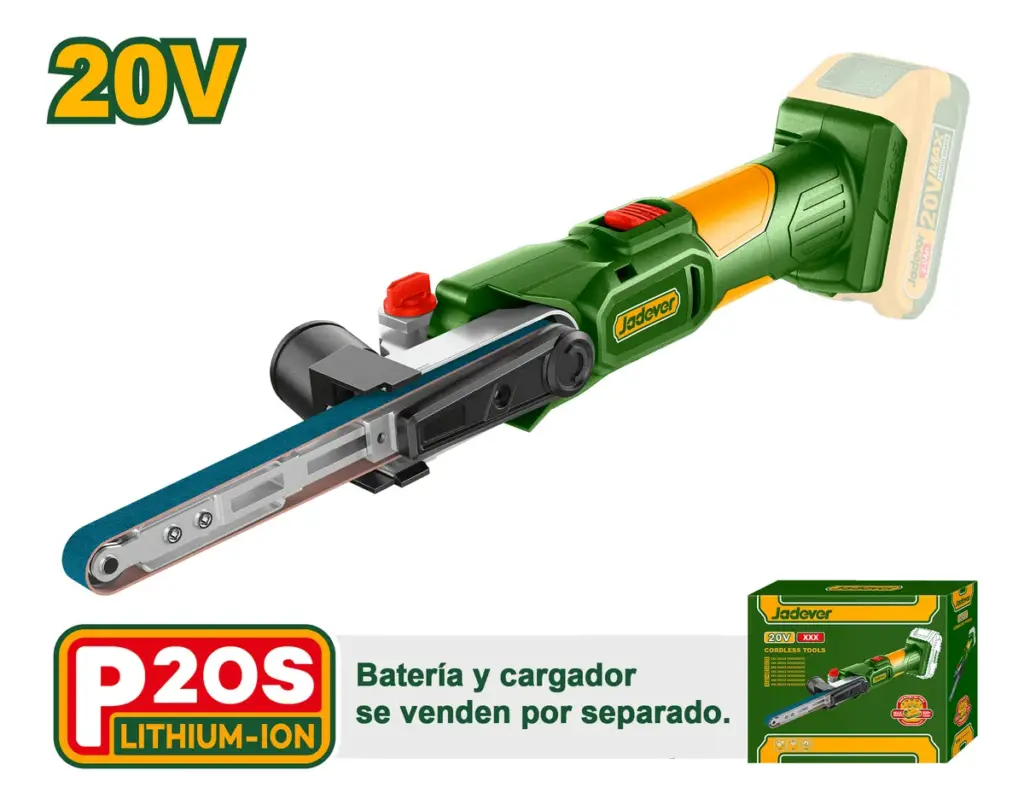 LIJADORA DE BANDA 20V 460M/MIN MADERA/METAL – JDLBS1501