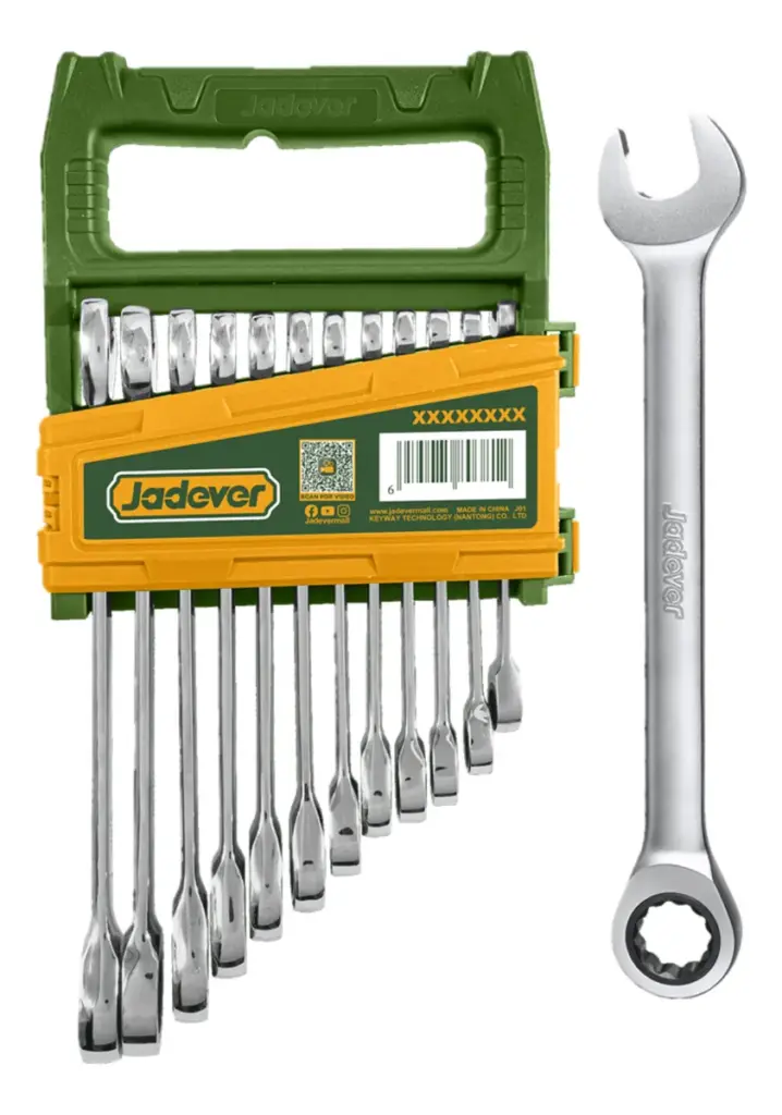 SET LLAVES COMBINACION 12PCS CR-MO 8-19MM 72T – JDSP4212