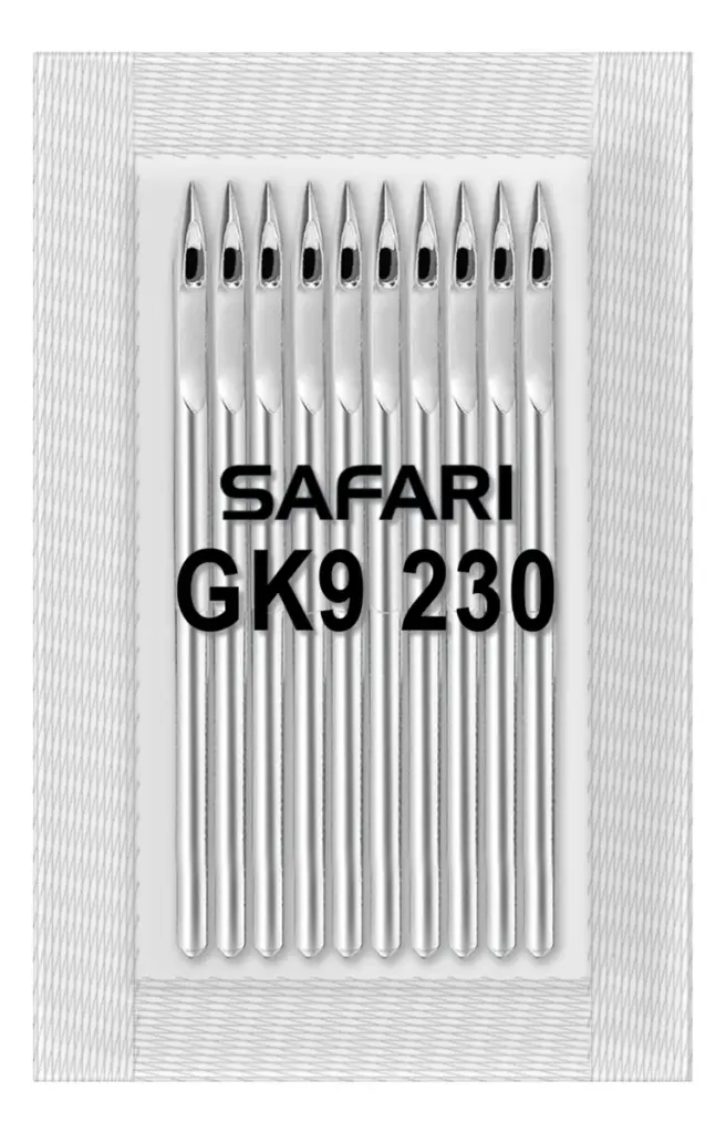AGUJA PARA MAQUINA DE COSER SACOS MODELO GK-9 PACK X 10 – NEE-GK9
