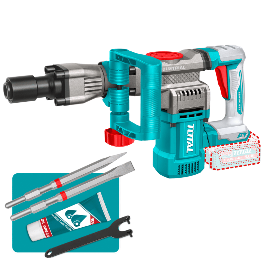 DEMOLEDOR 20V BL-MOTOR 35MM SDS-HEX 0-3200BPM 16J INDUSTRIAL – TDBLI20358