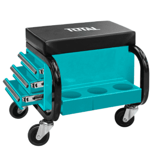 ASIENTO CON RUEDAS 3 CAJONES + 3 PORTA OBJETOS 250LBS INDUSTRIAL - THCS103