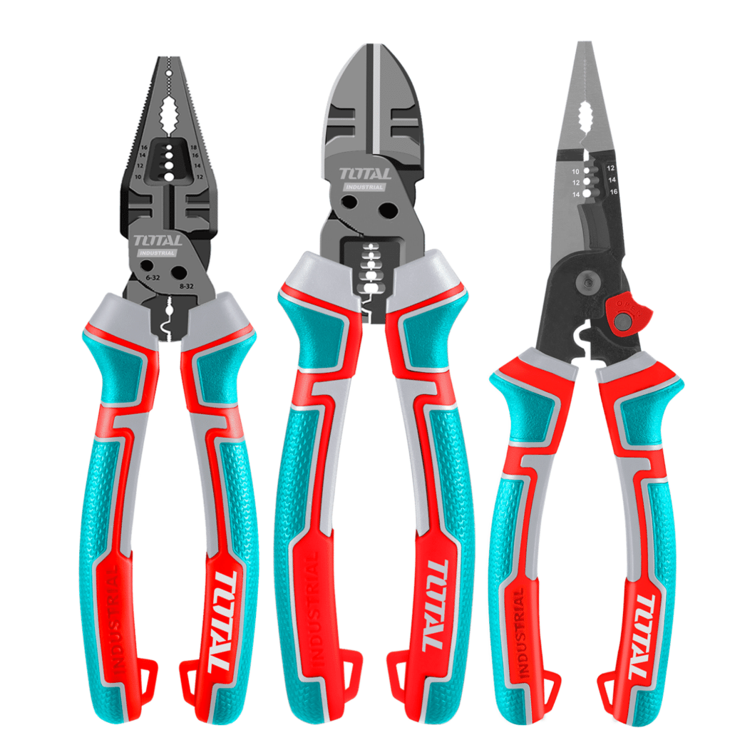 SET DE ALICATES 3PCS CR-V 200MM(8») (ONE TIME) INDUSTRIAL – THT2MK231