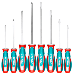 SET DESTORNILLADORES 8PCS S2 4XSL + 4XPH 75/100/150MM MAG. INDUSTRIAL - TKSDS0846