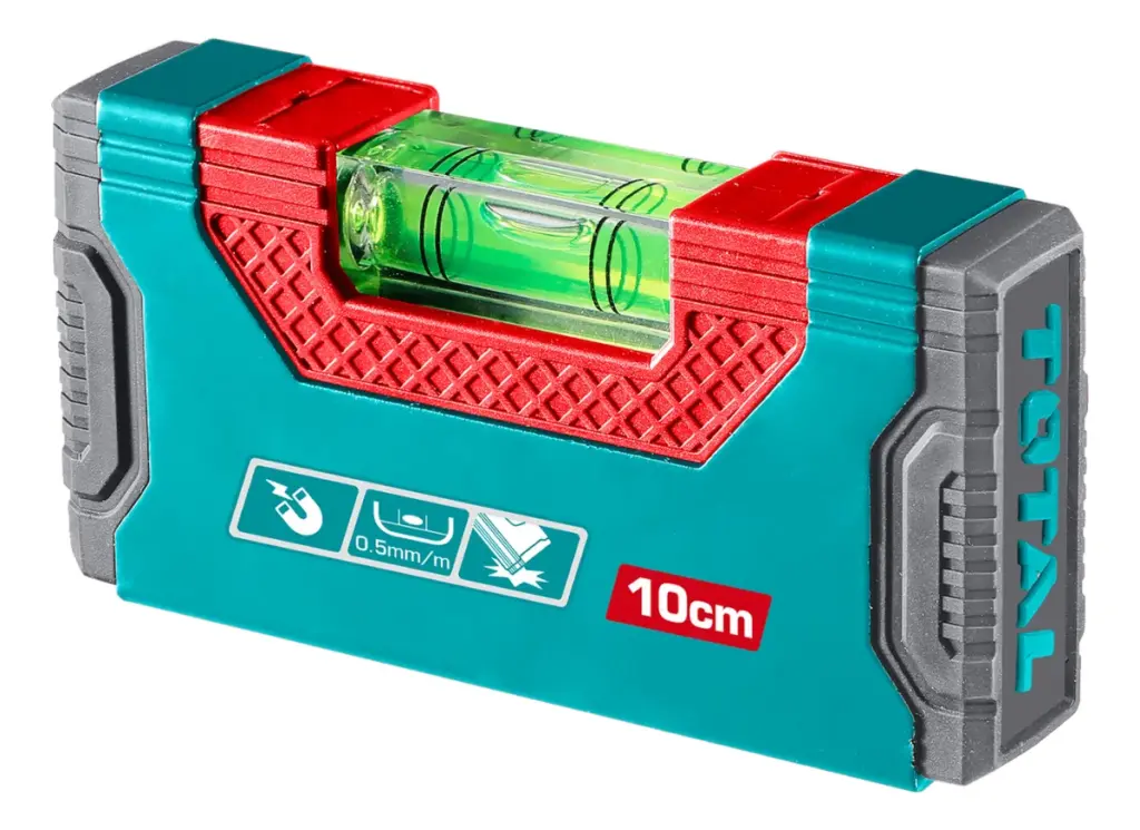 NIVEL BURBUJA 10CM B:1 ANTI-IMPACTO 0.5MM MAGNETICO – TMT205101