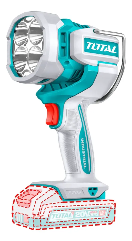 LINTERNA DE TRABAJO 20V 22.5W 25000LM LED 130G INDUSTRIAL – TWLI20885