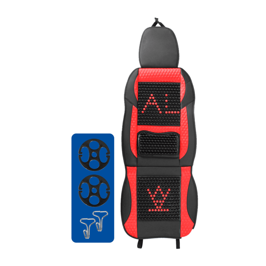 COJIN/RESPALDO BOLITAS + PU C/RIÑONERA SPORT RED – SF-25016