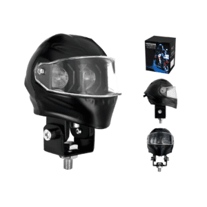 FOCO LED M1 TIPO-CASCO MOTO HIGH-POWER BLANCO/AMARILLO - SF-25193