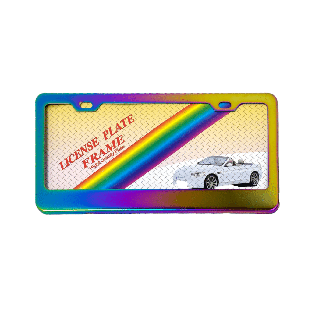 PORTA PLACA TORNASOL METALICO – SF-25206