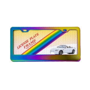 PORTA PLACA TORNASOL METALICO - SF-25206