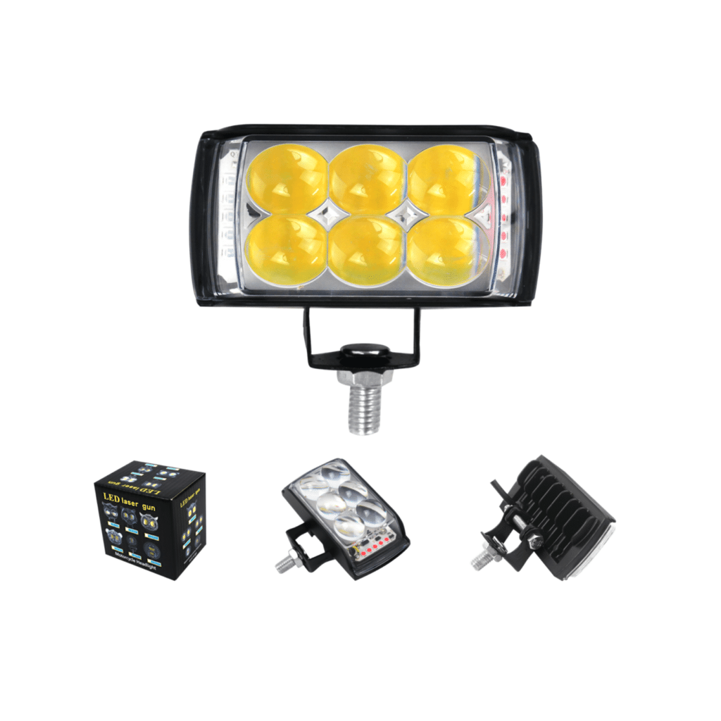 LUZ LEDX6 UNIVERSAL 18W 12-36W 8.5CM SUPER BRILLANTE – MOTO – SF-25089