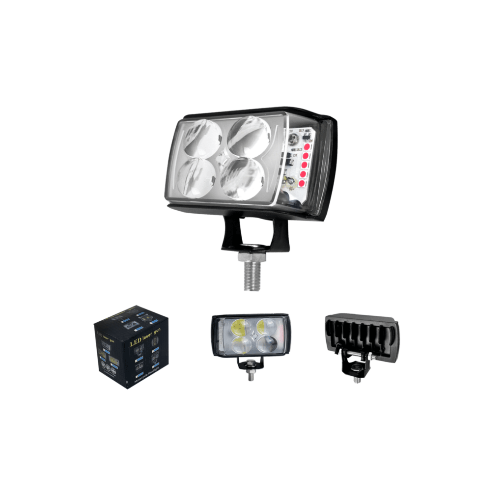 LUZ LEDX4 UNIVERSAL 12W 12-36W 8.5CM SUPER BRILLANTE – MOTO – SF-25087