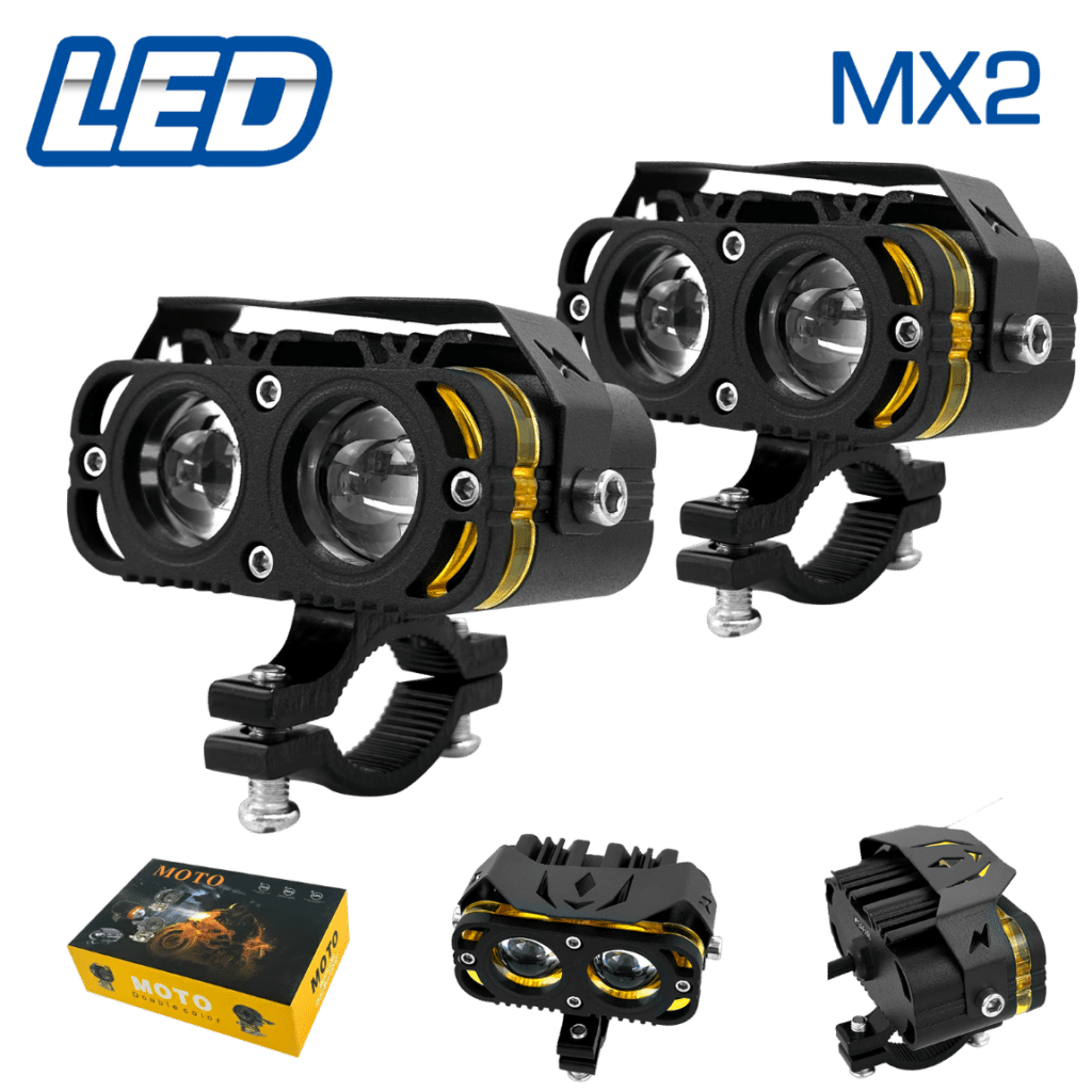 LUZ LED DEPORTIVA SUPER PRO MX2 + STROBE SUPER BRILLANTE – SF-25185