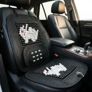 COJIN/RESPALDO BOLITAS/MALLA 49.5X97CM CONEJO - SF-25011