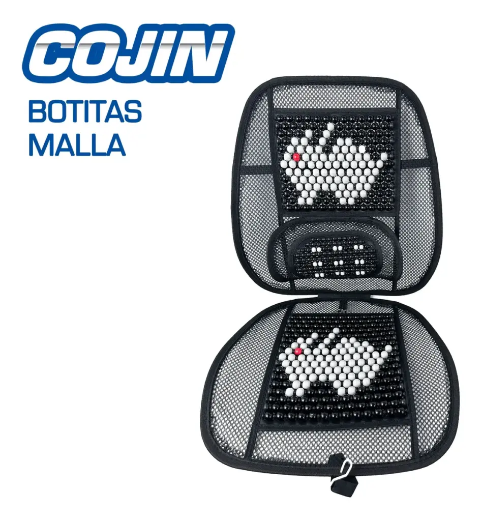 COJIN/RESPALDO BOLITAS/MALLA 49.5X97CM CONEJO – SF-25011