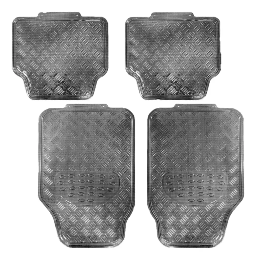 PISO METALICO 4PCS/SET 3KG AL – NEGRO – SF-25018 BKSF