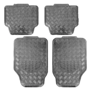 PISO METALICO 4PCS/SET 3KG AL - NEGRO - SF-25018 BKSF