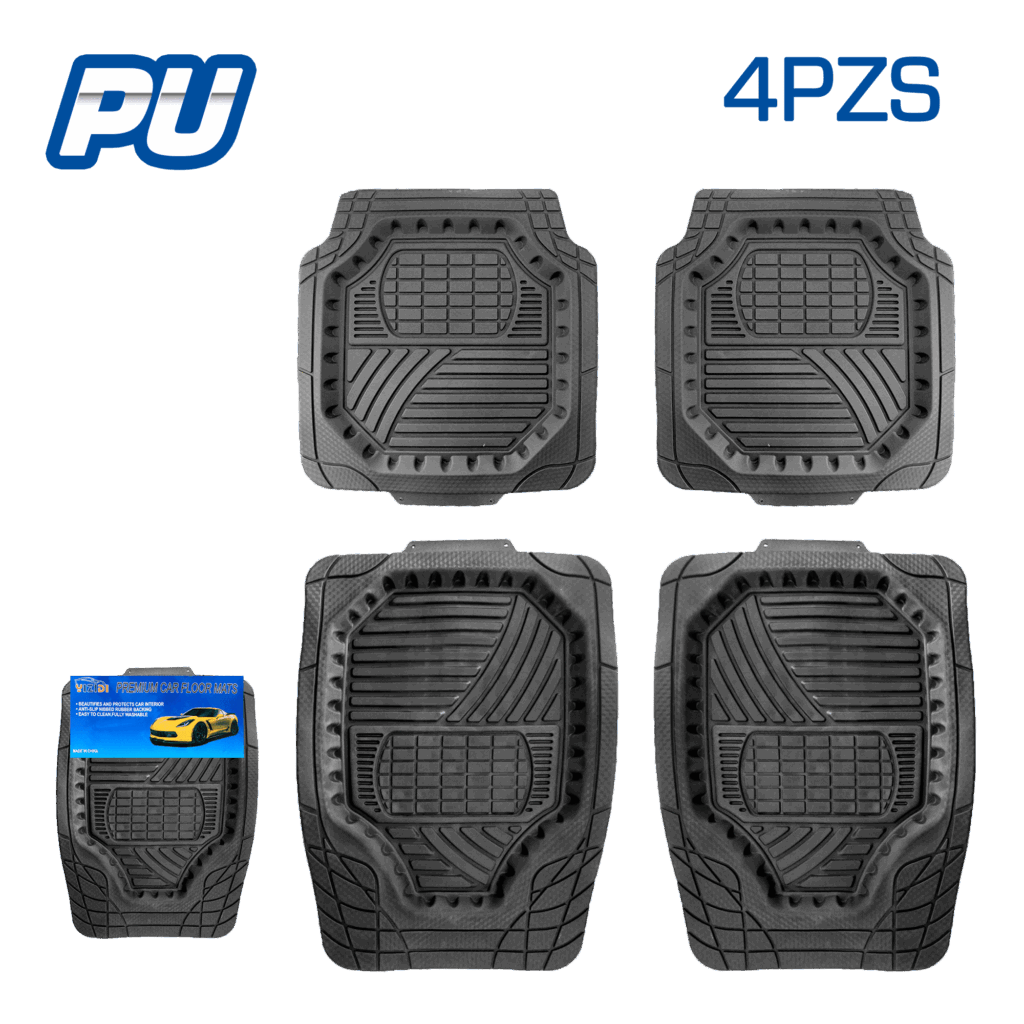 PISO PU UNIVERSAL 4PCS/SET OFFROAD 6KG NEGRO – SF-25020