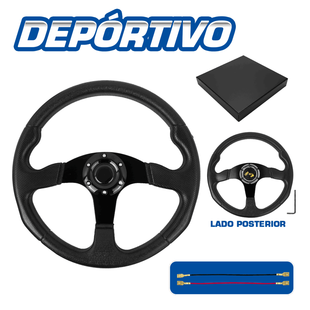 TIMON DEPORTIVO NEGRO – SF-25021