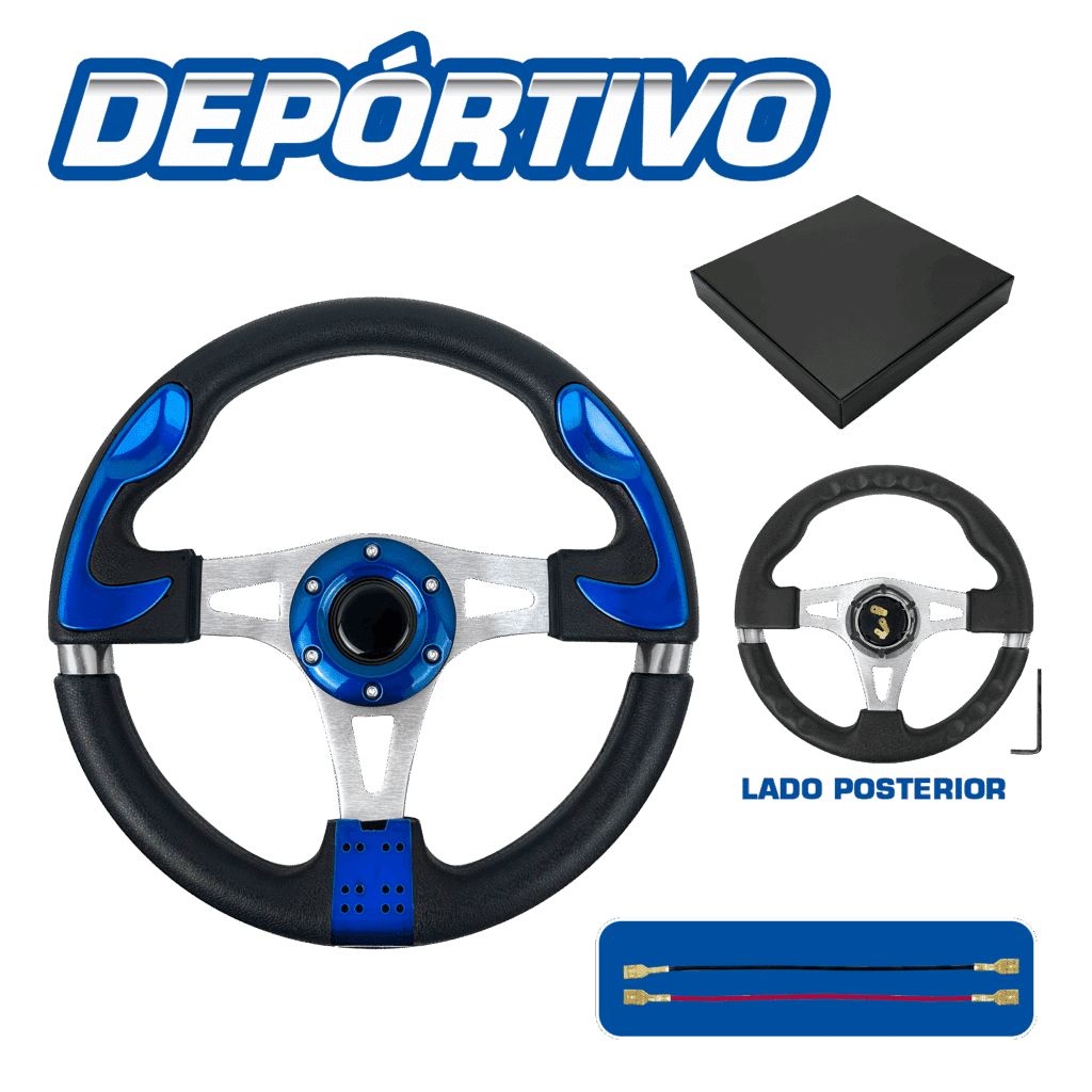TIMON DEPORTIVO DETALLE AZUL – SF-25023 BL