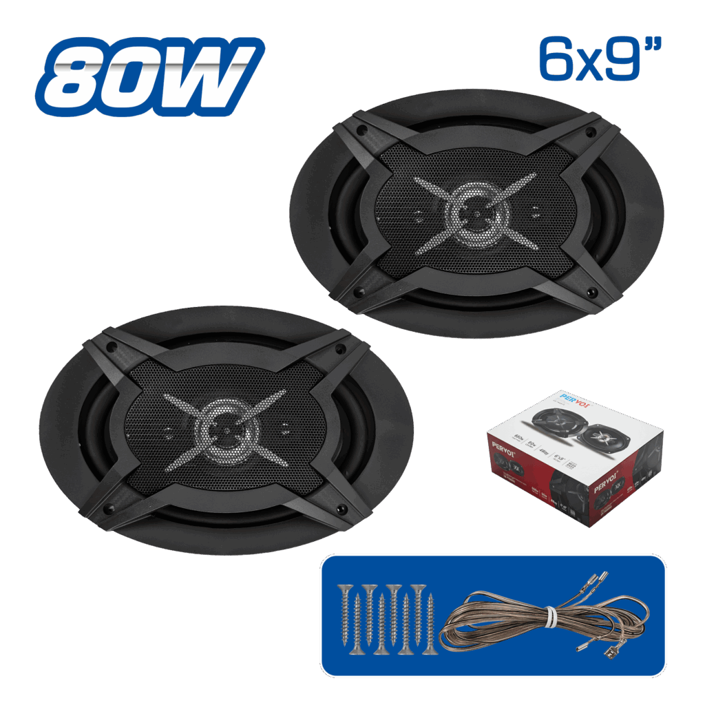 PARLANTE REDONDO 6X9» 80W XP – SF-25037