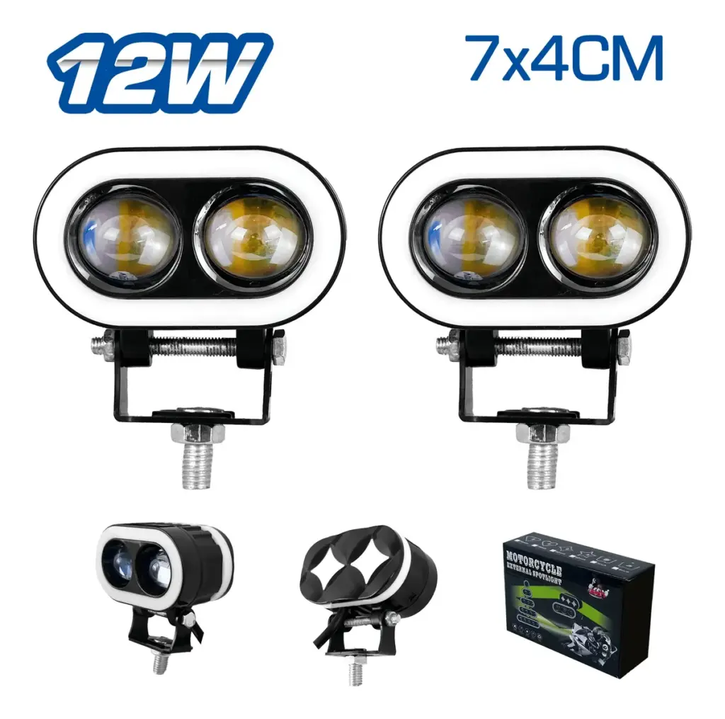 LUZ LED 12W 7X4CM OJO ANGEL + STROBO – SF-25055