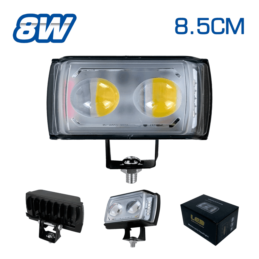 LUZ LEDX2 8W 12-85V 8.5CM – SF-25082