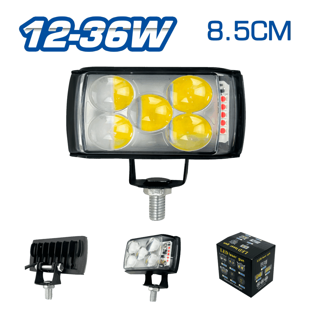 LUZ LEDX5 UNIVERSAL 15W 12-36W 8.5CM SUPER BRILLANTE – MOTO – SF-25088