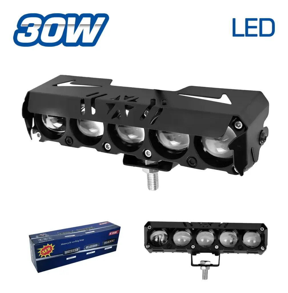 LUZ LEDX5 DEPORTIVA 25-30W 15.5X3.5CM ALUMINIO – SF-25097