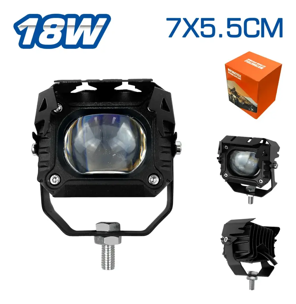 LUZ LED MOTO 18W 7X5.5CM ALUMINIO DEPORTIVO – SF-25102