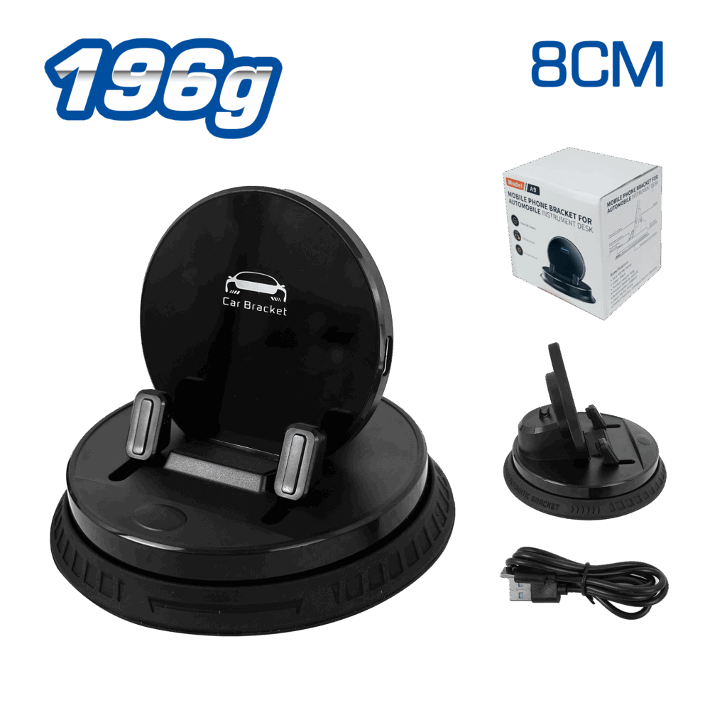 PORTA CELULAR MAGNETICO 8CM 196G NEGRO – SF-25137