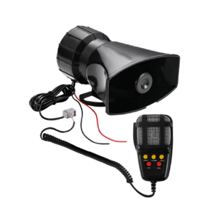 SIRENA POLICIAL MULTI FUNCIONES CON MICROFONO - SF-25205