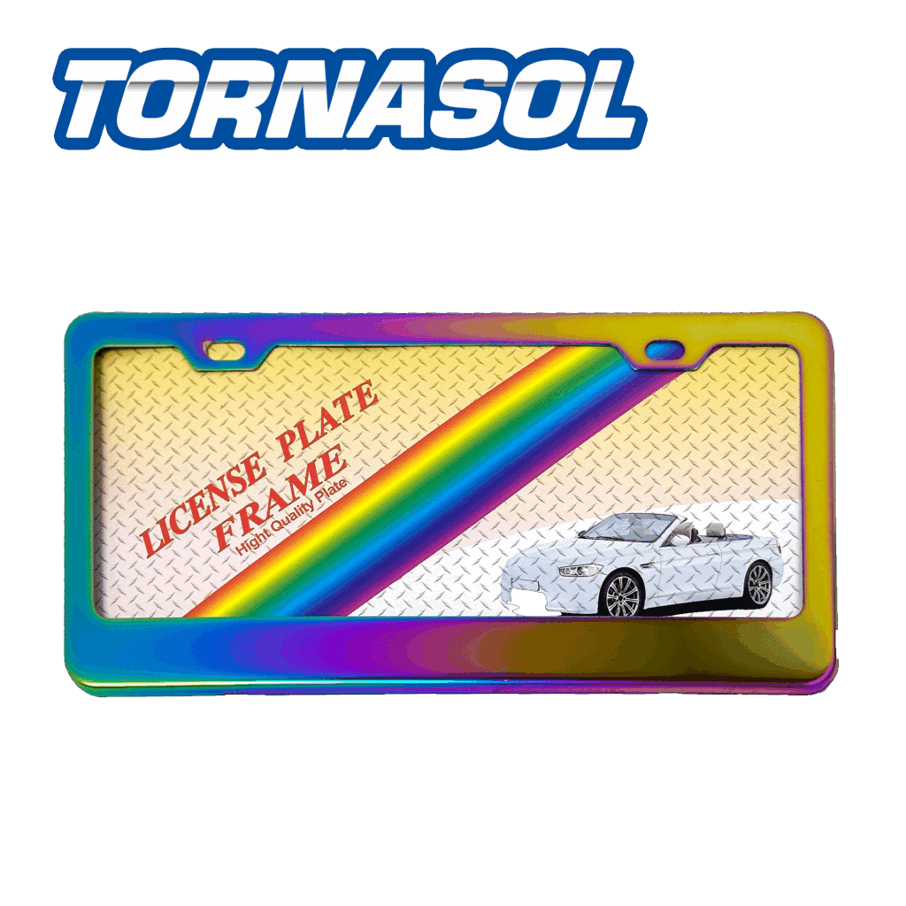 PORTA PLACA TORNASOL METALICO – SF-25206