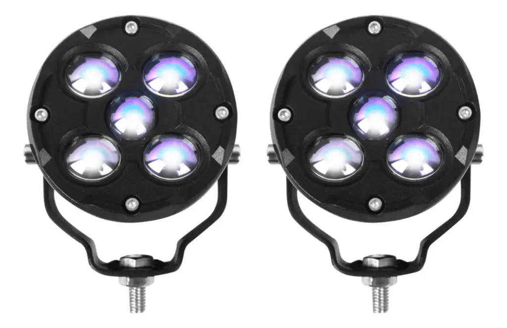 LUZ LED BLUE-FILM 3» 12-36V 65W BLANCO/AMARILLO MX5 CIRCULAR – SF-25215