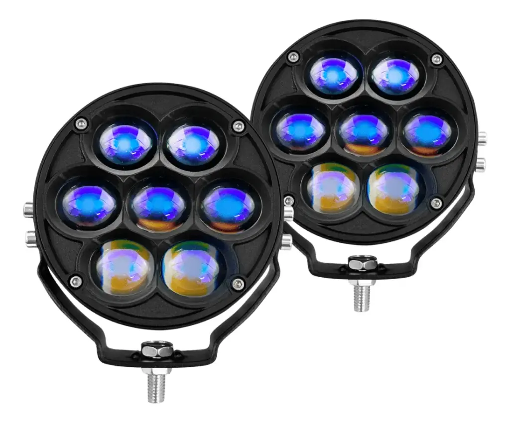 LUZ LED BLUE-FILM 12-36V 97W BLANCO/AMARILLO MX7 CIRCULAR – SF-25216