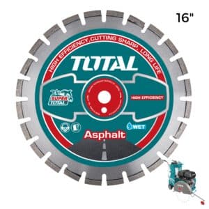 DISCO DIAMANTADO PARA PISO ASFALTO 405X25.4MM HOJA:12MM HUMEDO TOTAL - TAC2164053