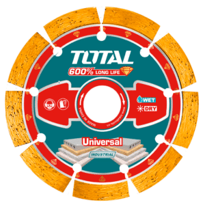 DISCO DIAMANTADO SOLDADO LASER 115MM HOJA:10MM HUM/SEC INDUSTRIAL - TAC2171151