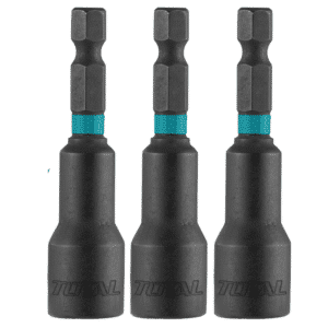 SET SOCKETS IMP. MAGNÉTICO 1/4'' HEX 8MM X65MM 50BV30 3PZS INDUSTRIAL - TAC270831