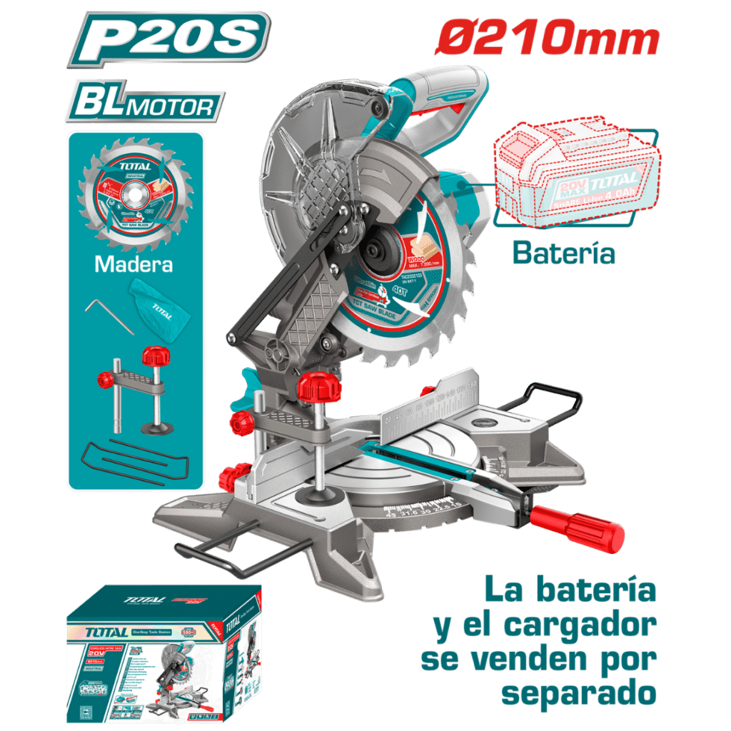 INGLETADORA 20V BL 210MM 4500RPM INDUSTRIAL – TMSLI2021