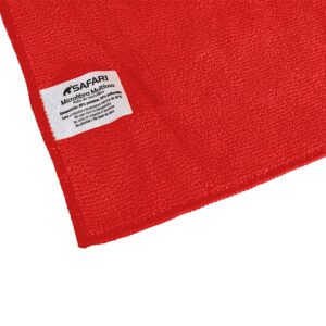 10 PAÑOS DE MICROFIBRA ROJO 75X45CM  - Y45004RD