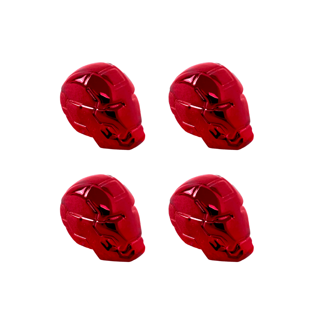 TAPA DE VALVULA DEPOR 24.5MM CASCO 4PCS/BOLSA -COLORES – SF-25146
