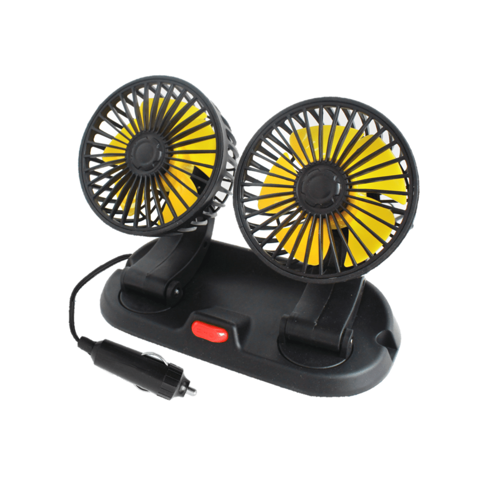 VENTILADOR DOBLE 13W 4»X2 TYPE- USBE CON BASE – SF-25126