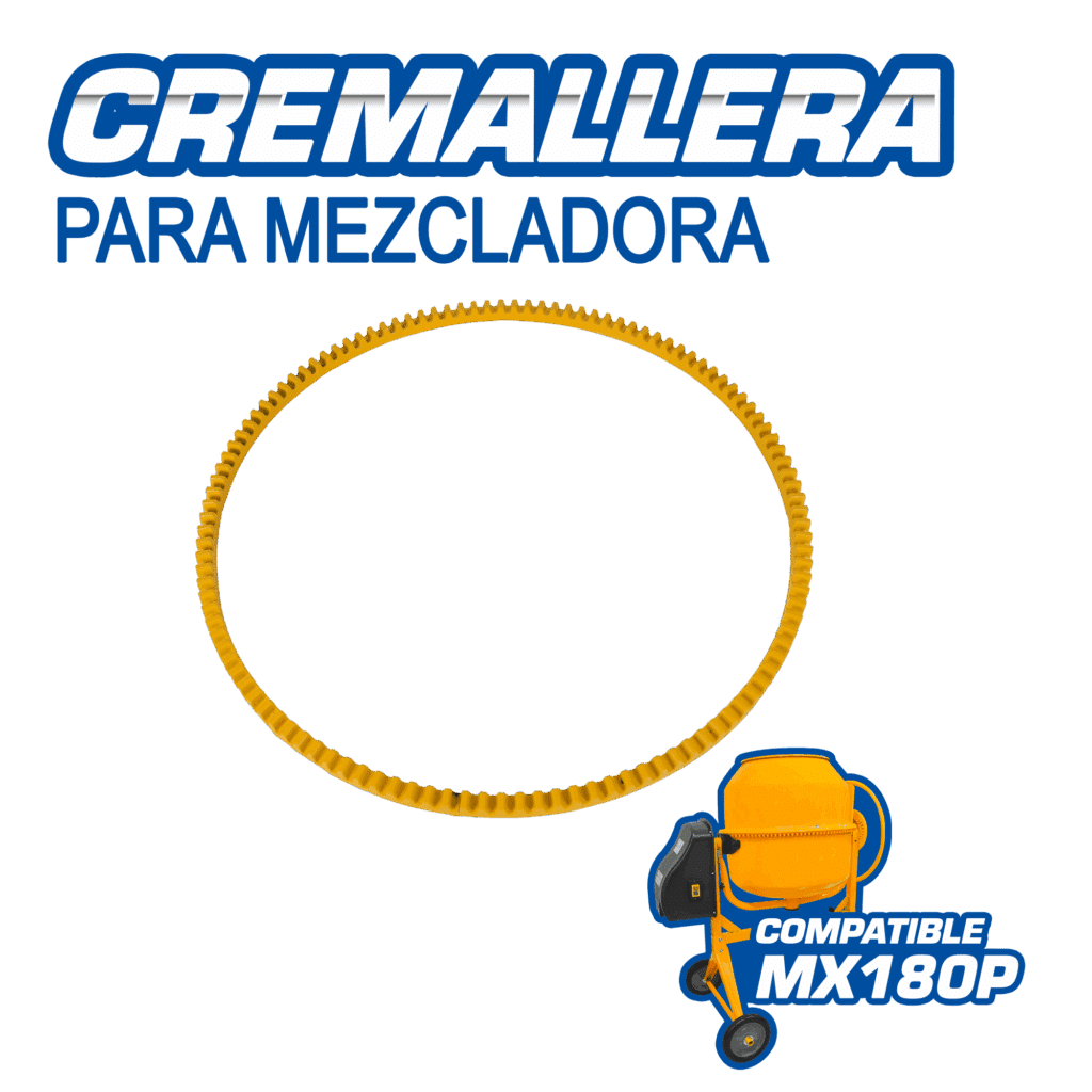 CREMALLERA P/MEZCLADORA DE CONCRETO MX180P-3P – MX180P-3P-CR