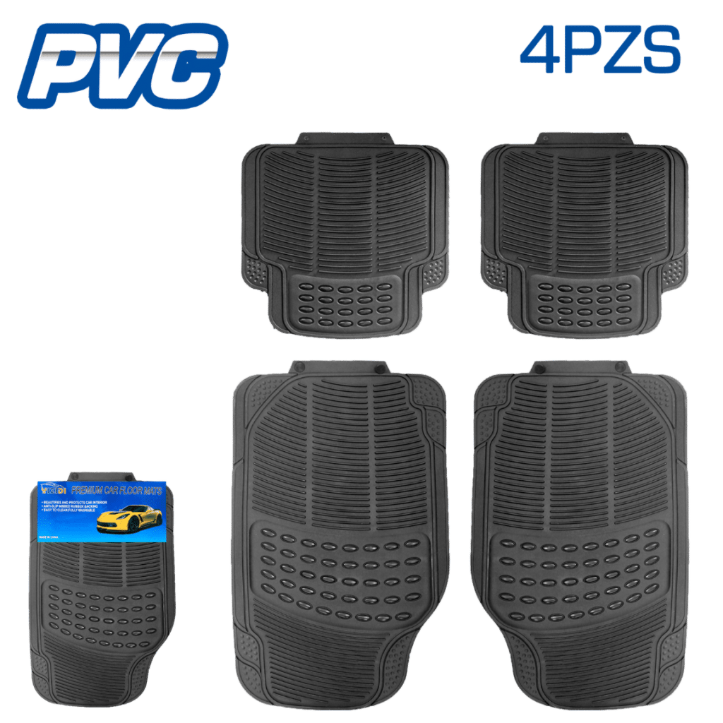 PISO DE JEBE PARA AUTO/CAMIONETA X4PCS-5 – SF-25028