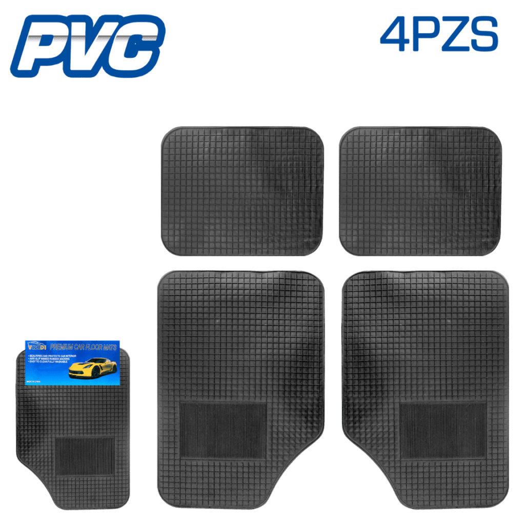 PISO PVC UNIVERSAL ECO 4PCS/SET NEGRO – SF-25029