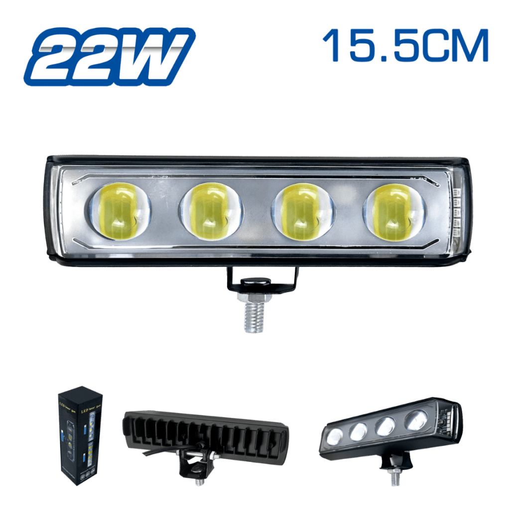 LUZ LEDX4 22W 12-36V 15.5CM SUPER BRILLANTE – MOTO – SF-25084