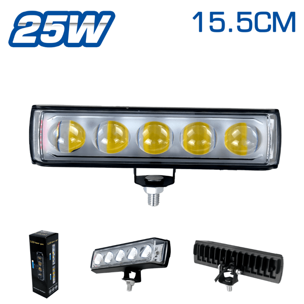 LUZ LEDX5 25W 12-36V 15.5CM SUPER BRILLANTE – MOTO – SF-25085