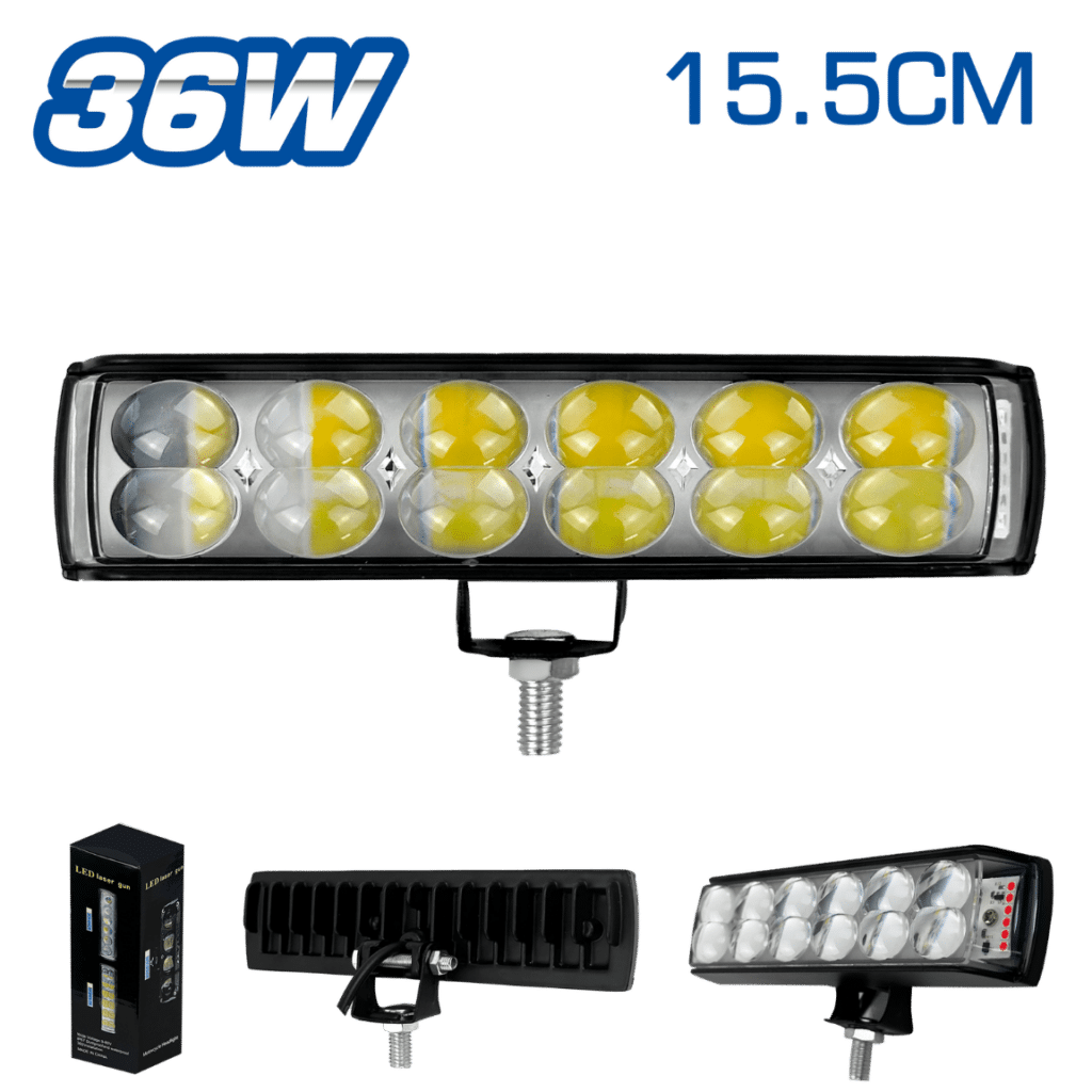 LUZ LEDX12 FOCALIZADO 34-36W 12-36V 15.5CM – MOTO – SF-25092