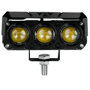 LUZ LEDX3 DEPORTIVA 12-15W 9.5X3.5CM BLANCO-AMARILLO + STROBO - SF-25095